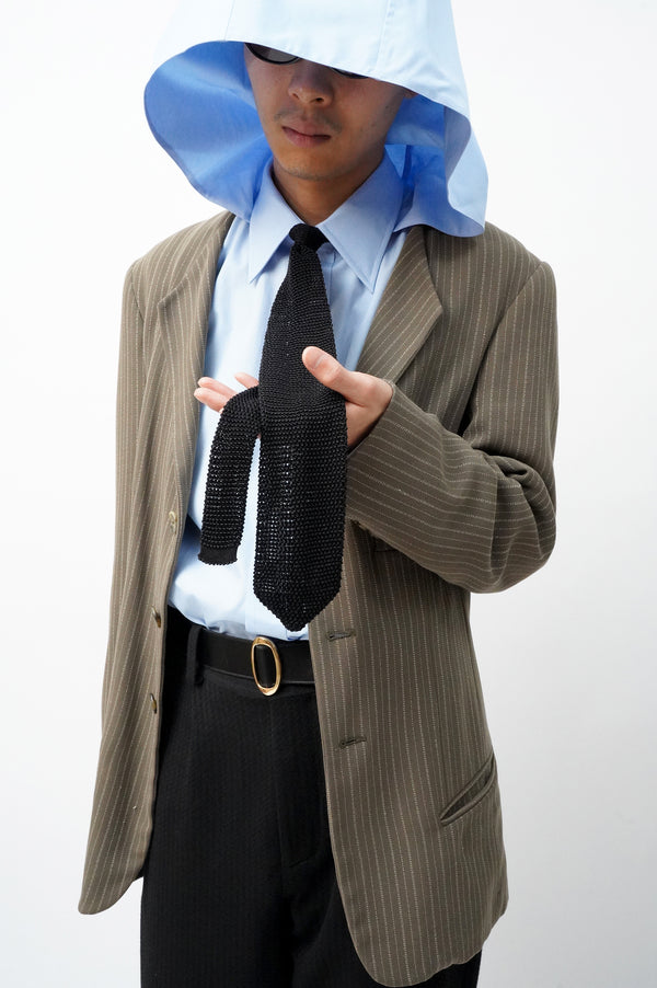 Pointed Knit Tie