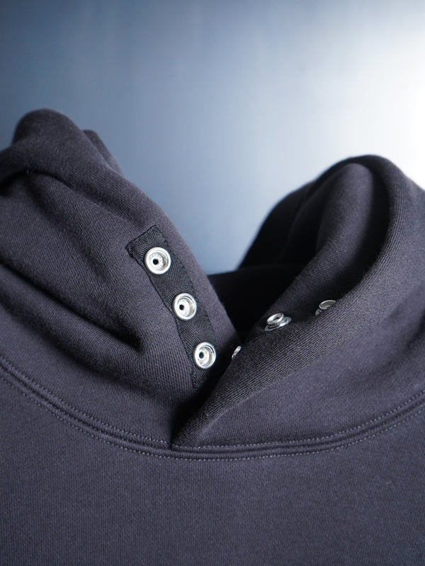 -"RHEA" PULLOVER HOODIE IN SUVIN COTTON-