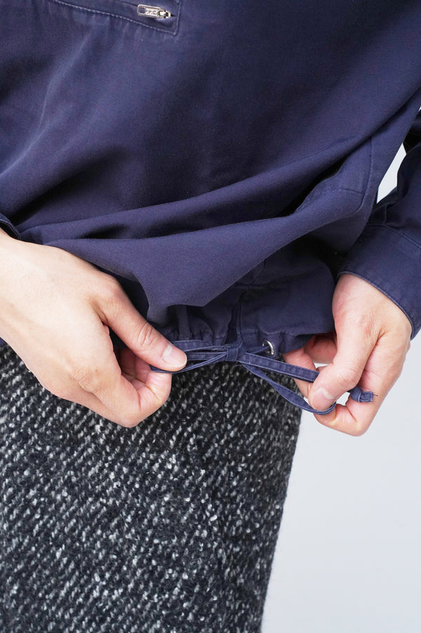 80's "J.CREW" -Bi-color Cotton Anorak Parka-