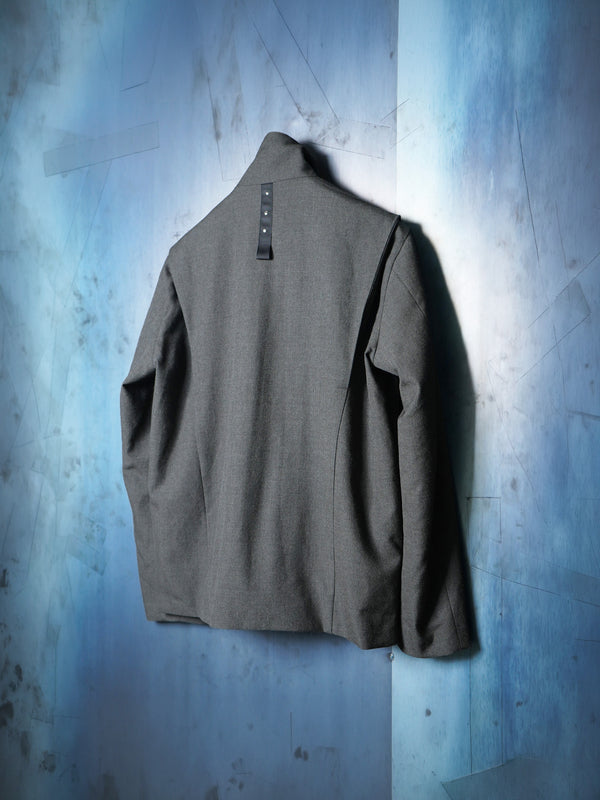 -"IDRIS" M-65 JACKET IN WORSTED WOOL-