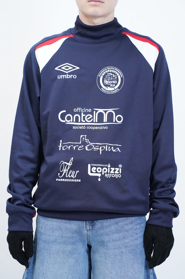 "umbro" -Mock Neck L/S Game Tee-