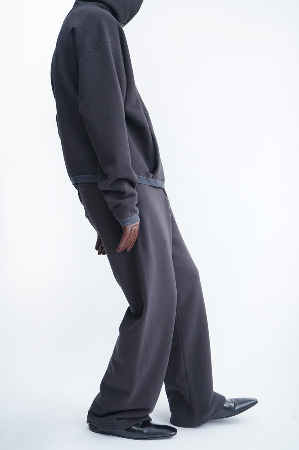 -"REECE" DARTED SWEATPANTS IN SUVIN COTTON-