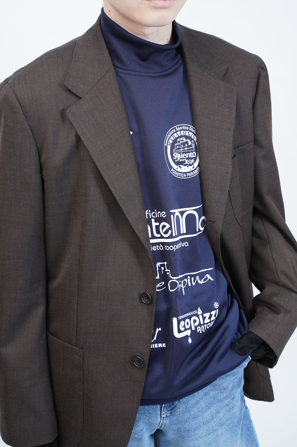 "umbro" -Mock Neck L/S Game Tee-