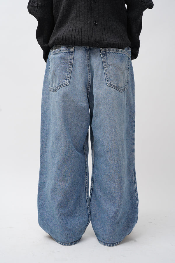 90's "Levi's" -"L2" Baggy Denim Pants-