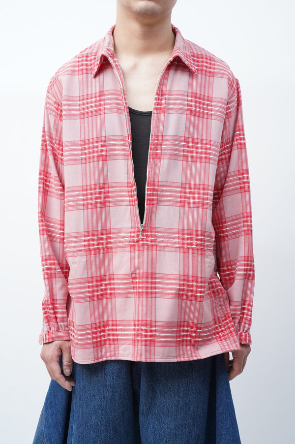 GIGLI -Long Zip Pullover Shirt-