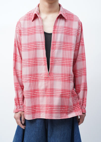 GIGLI -Long Zip Pullover Shirt-