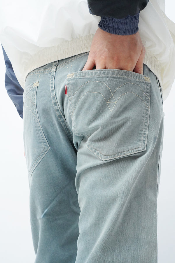2000's "Levi's RED" -"BILLY-BOB" Faded Denim Pants-
