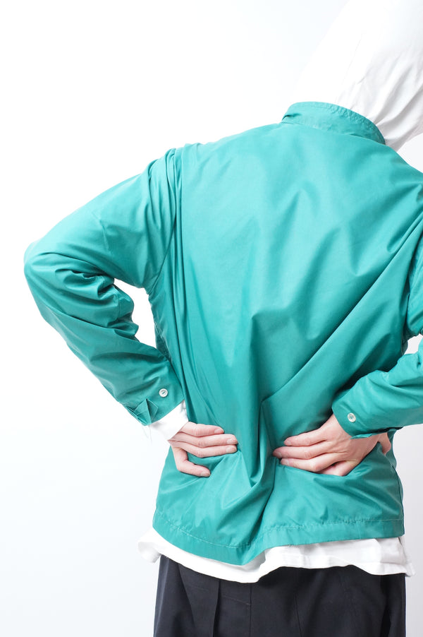 70's "Unknown" -NYLON ZIP-UP JACKET(CHEST POCKET)-