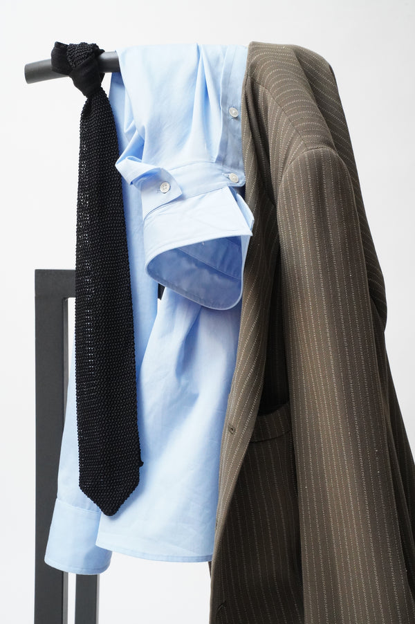 Pointed Knit Tie