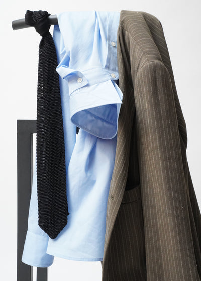 Pointed Knit Tie