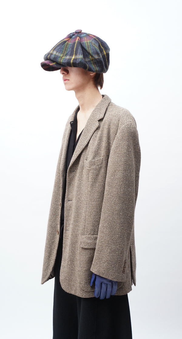 90's "EMPORIO ARMANI” -Tweed 3B Jacket-