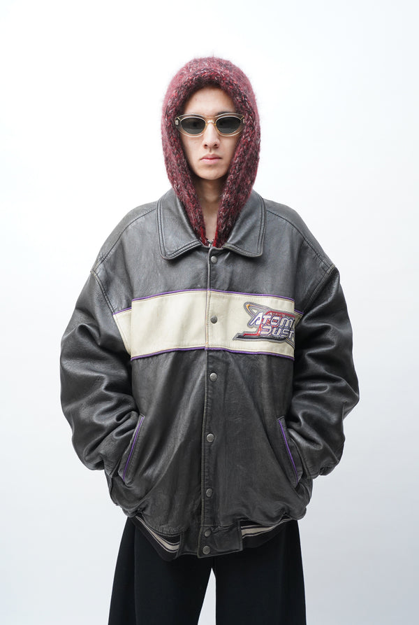 90's "AVILEX” -Leather Jacket-