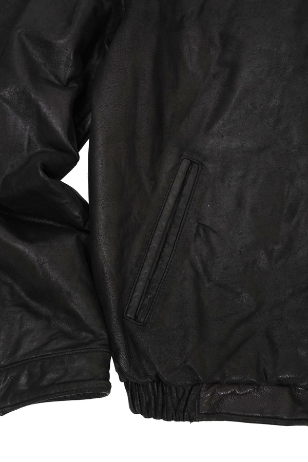 "DIMENSION NEW YORK" -Leather Blouson-