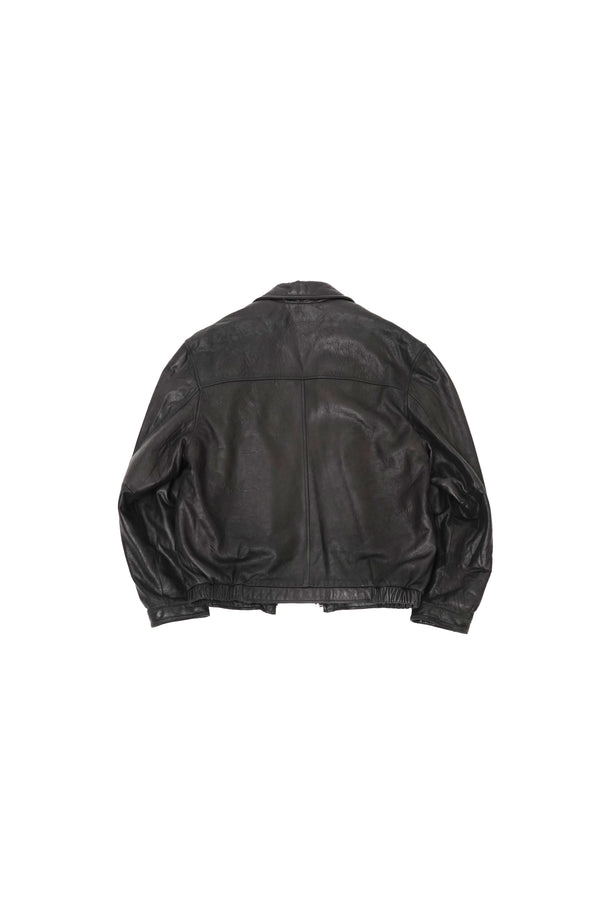 "DIMENSION NEW YORK" -Leather Blouson-