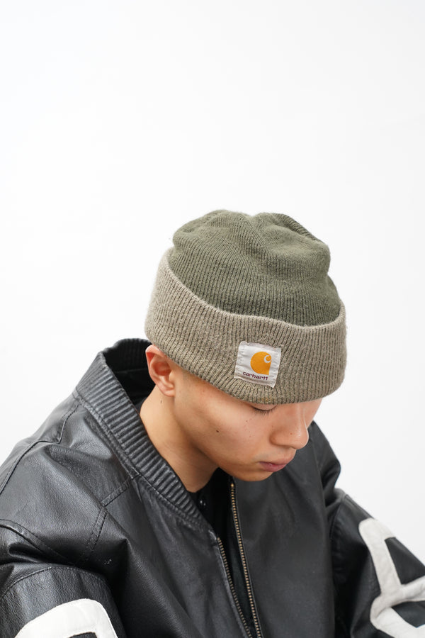 "carhartt" -Bi-Color Acrylic Knit Beanie-