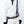 WHITE WOOL 1TUCK WIDE TROUSER WITH SUSPENDER
