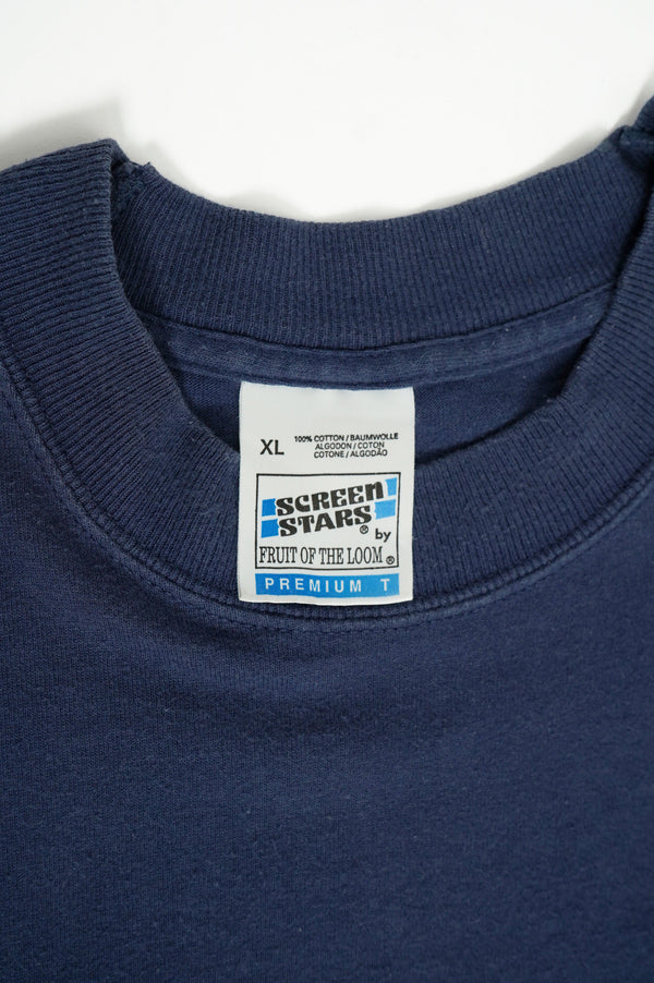 90'S  "SCREEN STARS" -"FATBOY SLIM-PRAISE YOU" Printed S/S Tee-