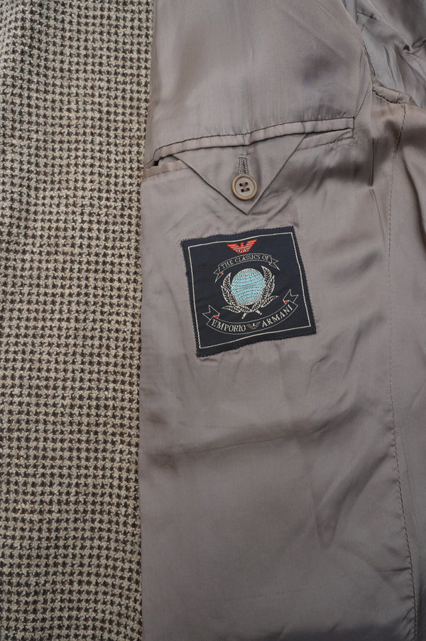 90's "EMPORIO ARMANI” -Tweed 3B Jacket-