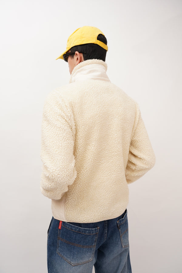 "L-RL RALPH LAUREN" -Boa Fleece Zip-Up Jacket-