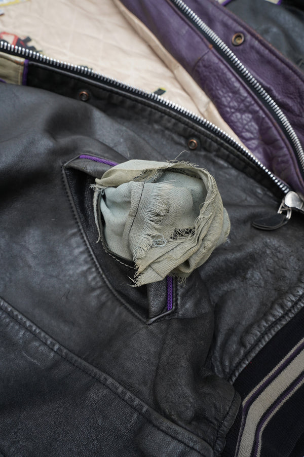 90's "AVILEX” -Leather Jacket-