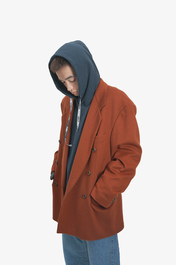 80's "HUGO BOSS" -Double Brested Jacket-