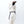 WHITE WOOL 1TUCK WIDE TROUSER WITH SUSPENDER