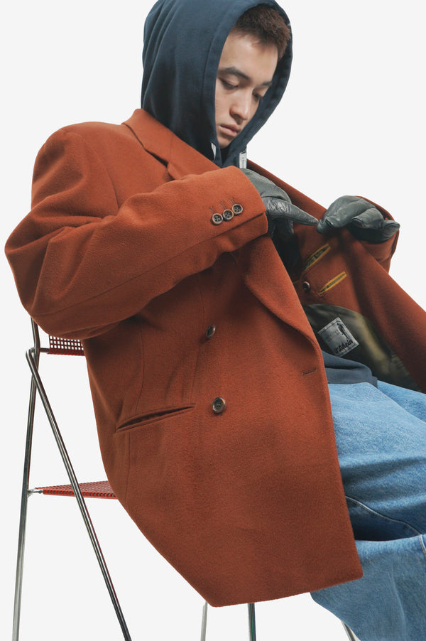 80's "HUGO BOSS" -Double Brested Jacket-