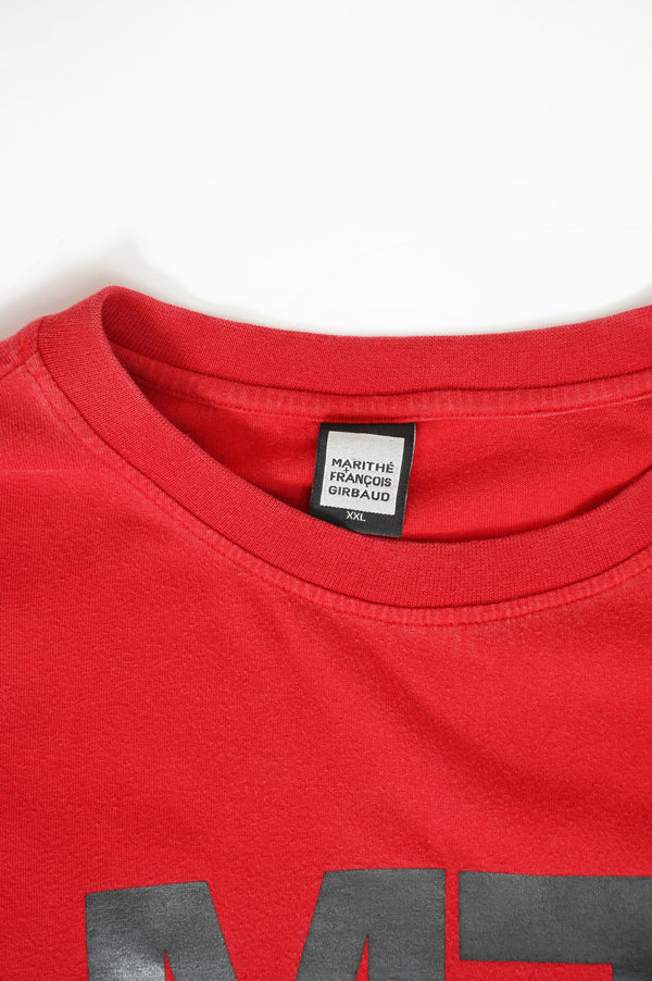 "MARITHE FRANCOIS GIRBAUD" -Logo Printed L/S Wide Tee-