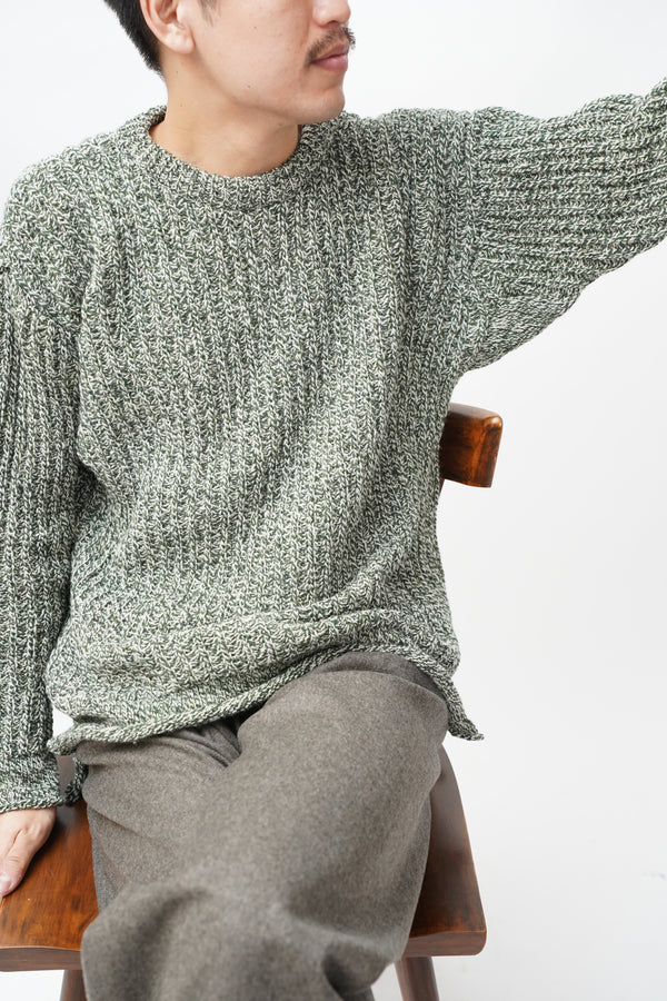 TACUINUM PULLOVER (TWO FOLD SHETLAND WOOL)