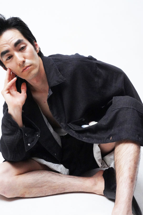 [MANHOLE EDITION] MADDERS -Stole Denim Coverall-