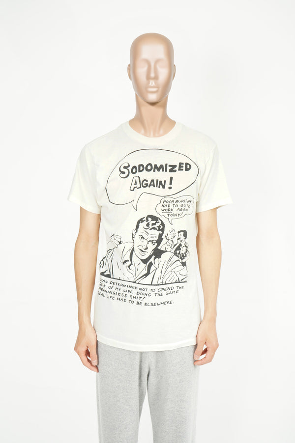 80's "UNKNOWN" -"American Pop-Art" Printed S/S Tee-