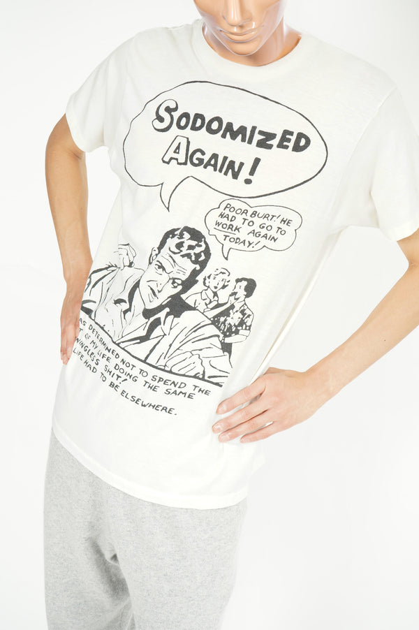 80's "UNKNOWN" -"American Pop-Art" Printed S/S Tee-