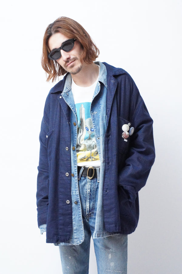 [MANHOLE EDITION] MADDERS -Stole Denim Coverall-