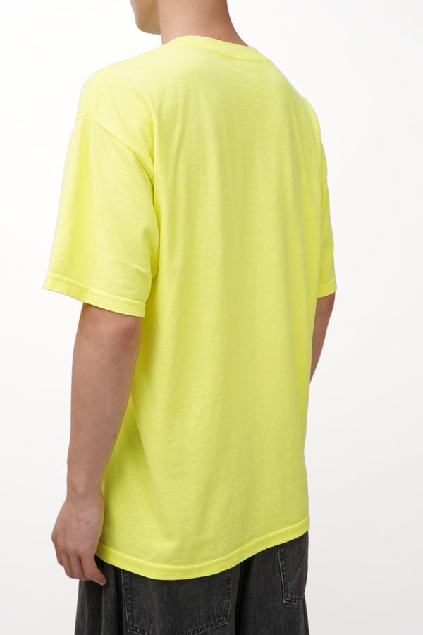 "GILDAN" -"MOUNTAIN DEW" Logo Print S/S Tee-