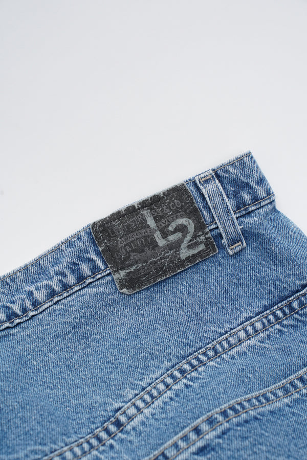 90's "Levi's" -"L2" Baggy Denim Pants-