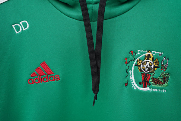 "adidas" -Jersey Pullover Hoodie-