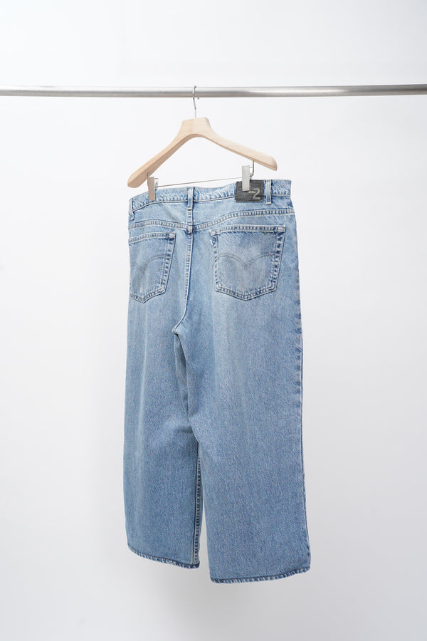 90's "Levi's" -"L2" Baggy Denim Pants-