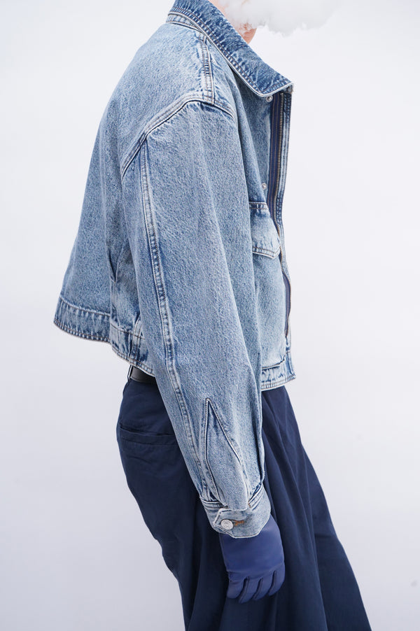 "Calvin Klein Jeans" -Denim Zip Jacket-