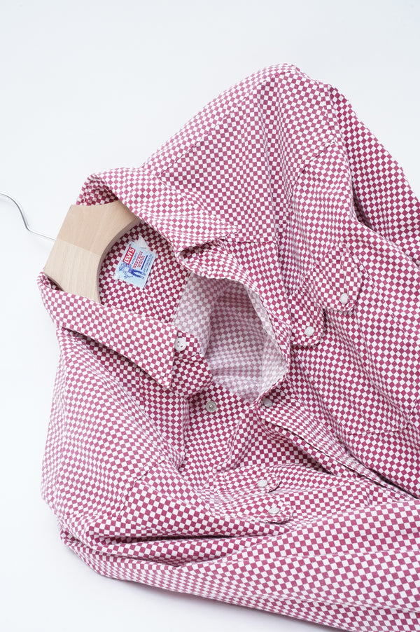 60's "Levi's" -Check Pattern L/S Western Shirts-