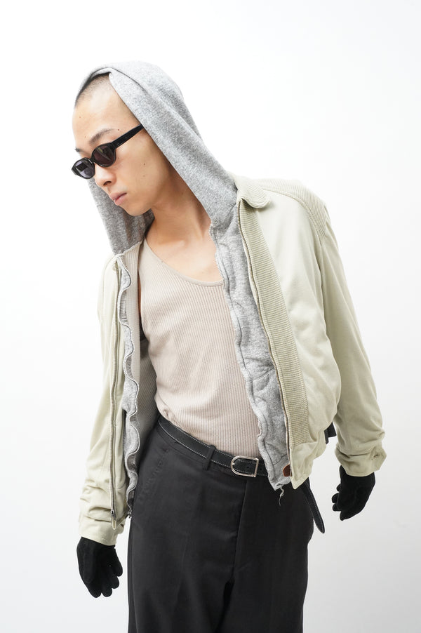 50's "FIDELITY" -Zip-up Designed Blouson-