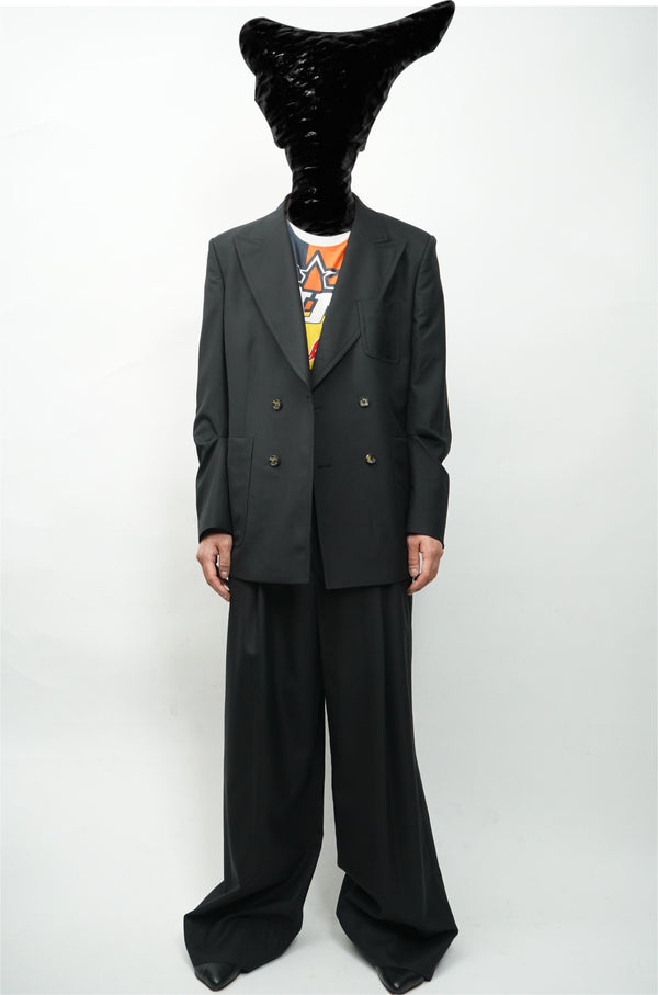 "MARINA YEE" -HI SHOULDER DB JACKET-