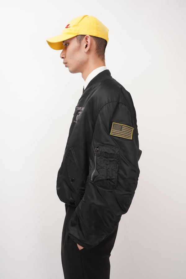 "SEW CAL LOGO" -MICHAEL BAY "THE ROCK" Flight Jacket-