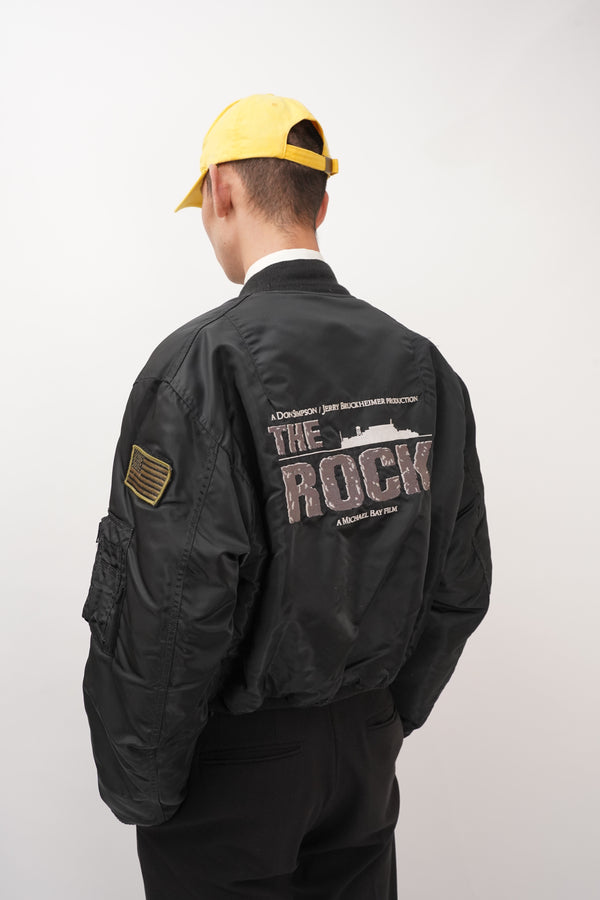 "SEW CAL LOGO" -MICHAEL BAY "THE ROCK" Flight Jacket-