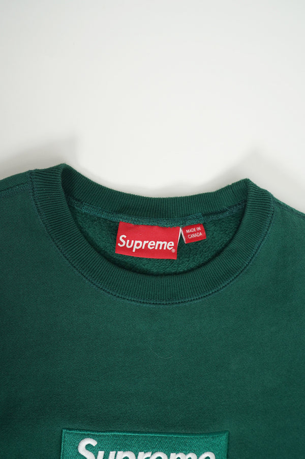 18FW "Supreme" - Box Logo Sweat Crew Neck -
