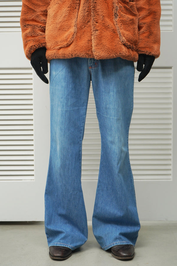 80's "Wrangler" -Light Oz Flair Denim Pants-