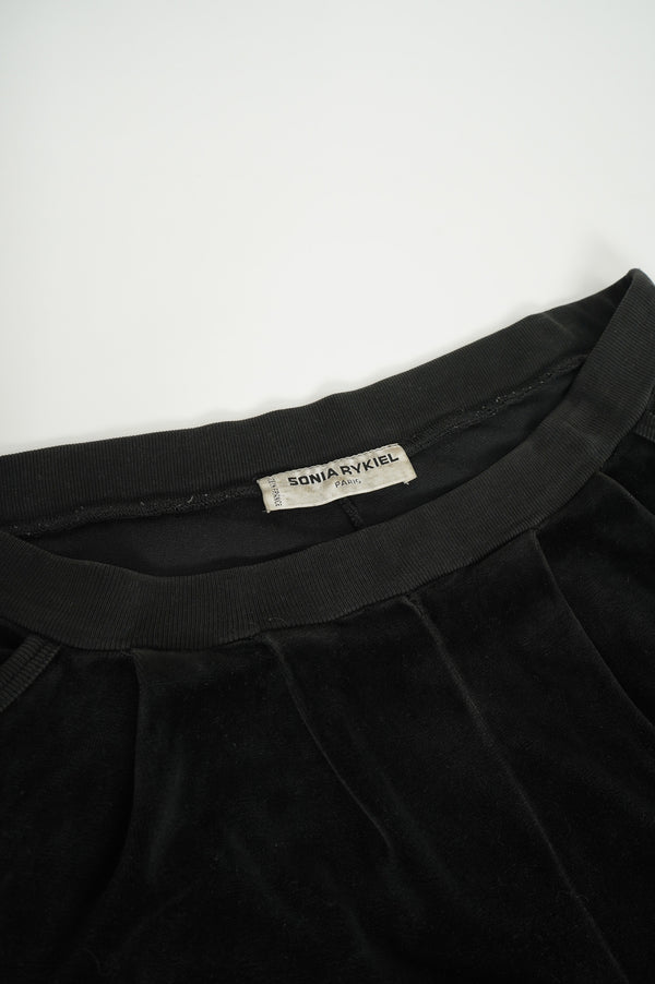 "SONIA RYKIEL" -Velour Easy Pants-