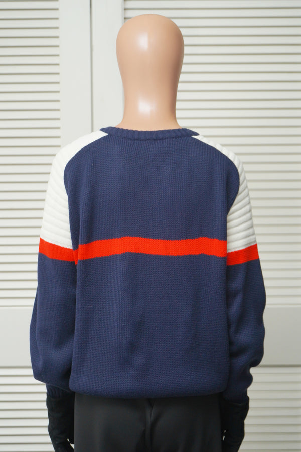 "FILA" - Acrylic Designed Knit Sweater -