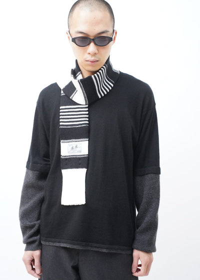 -BLACK/GREY DOUBLE LAYER-