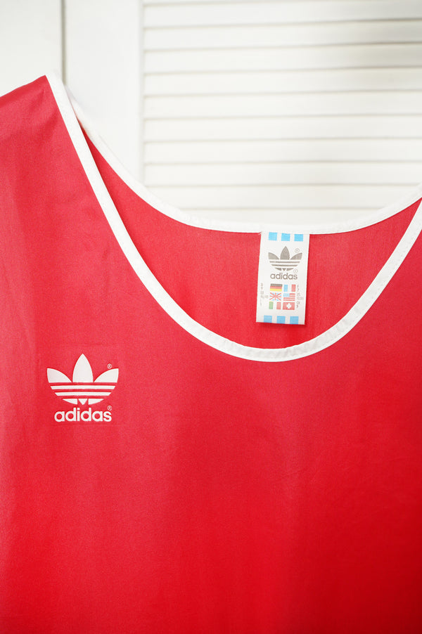80's "adidas" -Light Jersey Tank Top-