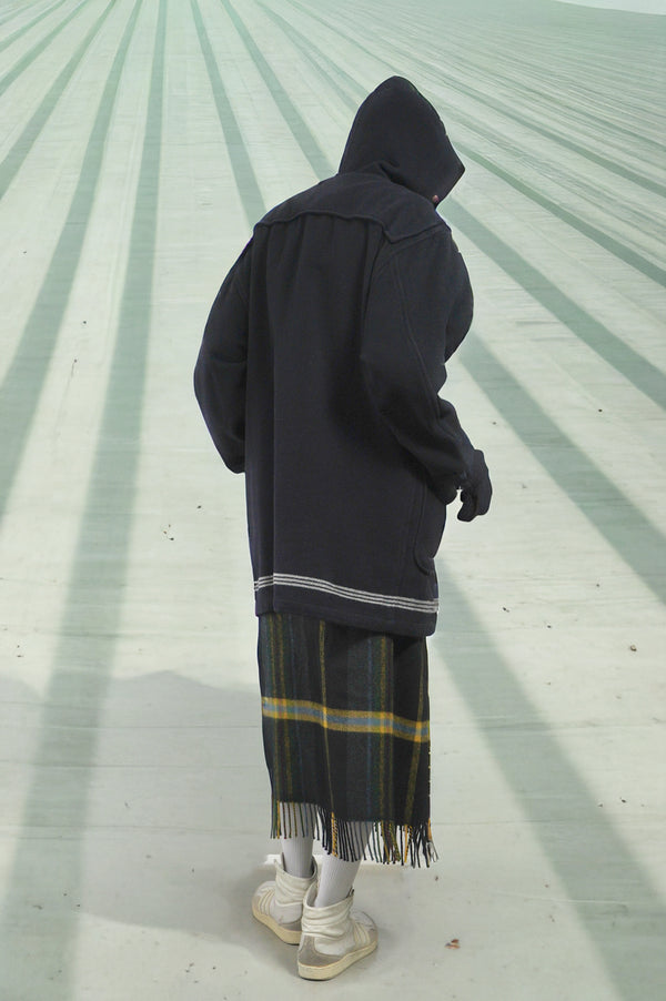 "00`s Tommy Hilfiger" - Wool Duffle Coat -